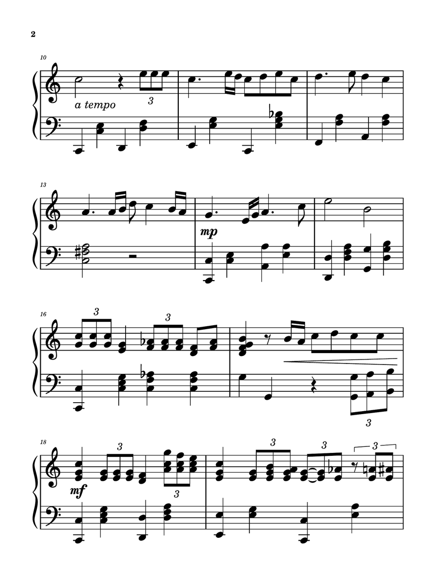 Mon Homme Mon Homme Piano Solo scores gallery preview page 2