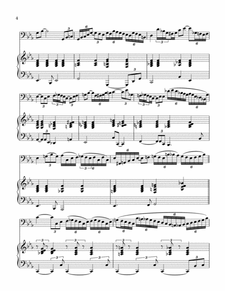 "Georgia On My Mind" for Cello and Piano image number null