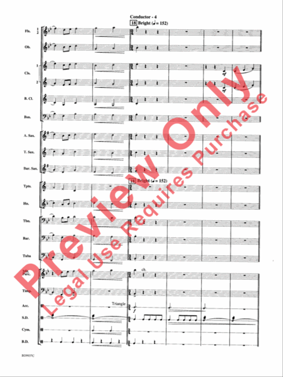 Mouthpiece Mania Concert Band scores gallery preview page 7