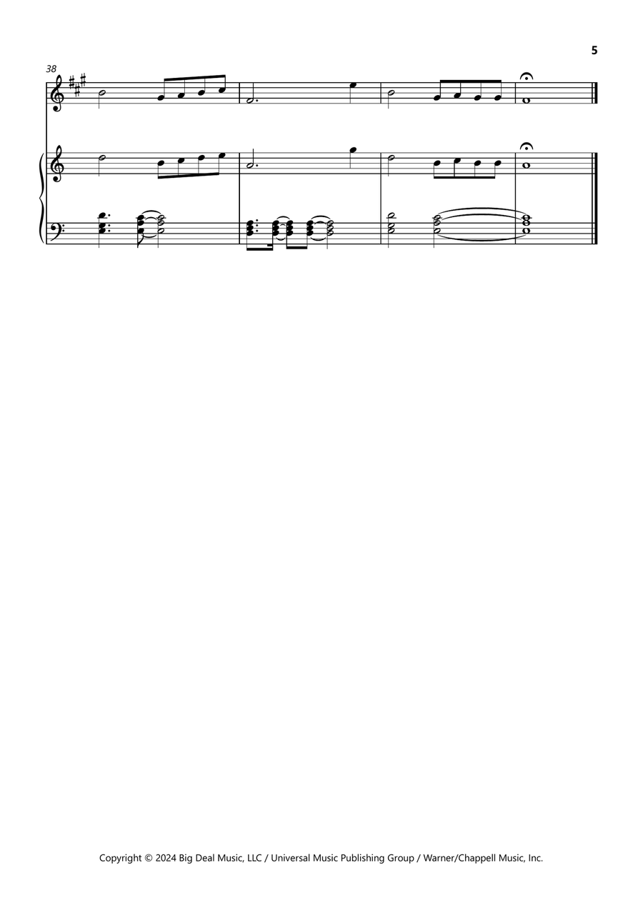 Espresso Espresso Chamber Music scores gallery preview page 5