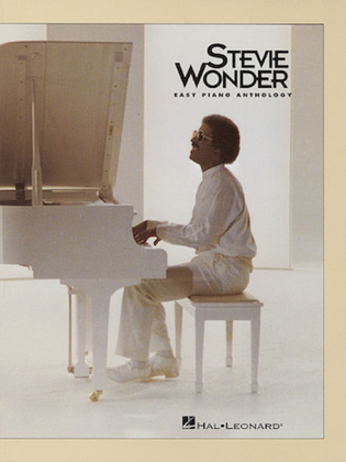 Book cover for Stevie Wonder – Easy Piano Anthology