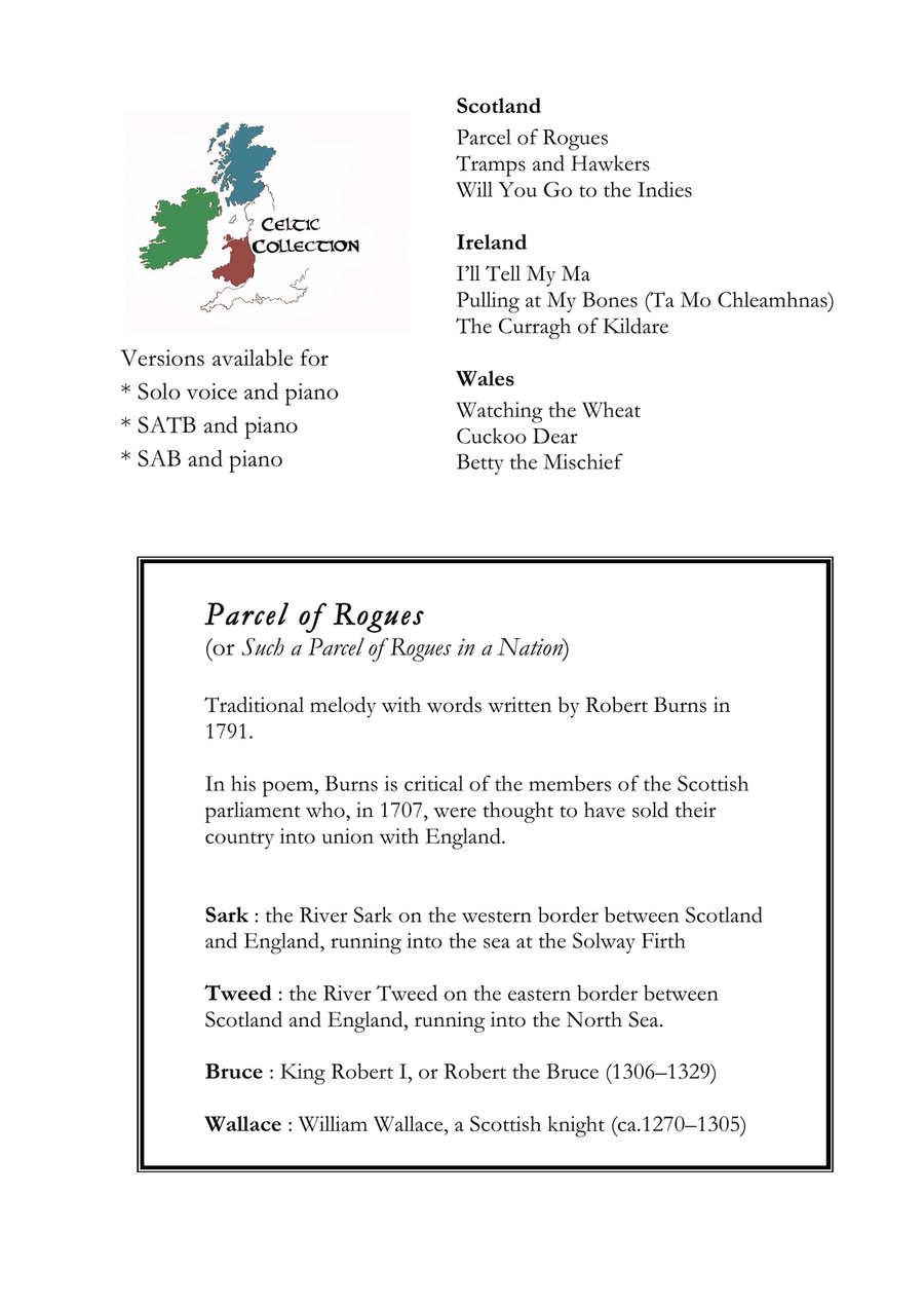 Parcel of Rogues (SAB) Parcel of Rogues (SAB) 3-Part scores gallery preview page 2