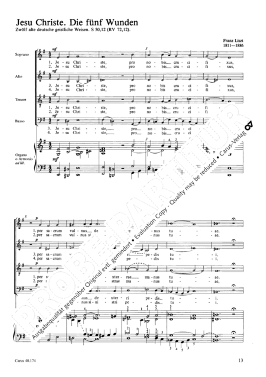 Drei Kirchenhymnen Score scores gallery preview page 14