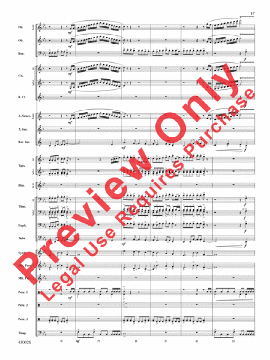 Winds of Change Concert Band scores gallery preview page 53