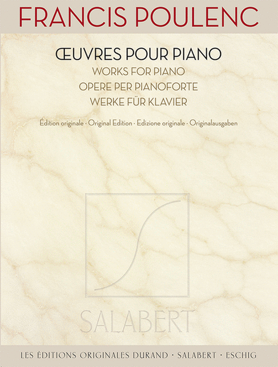 OEuvres pour piano