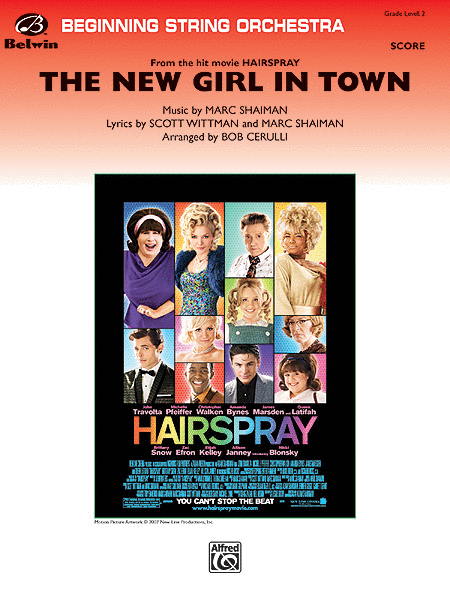 The New Girl in Town (from Hairspray) (Score only) image number null