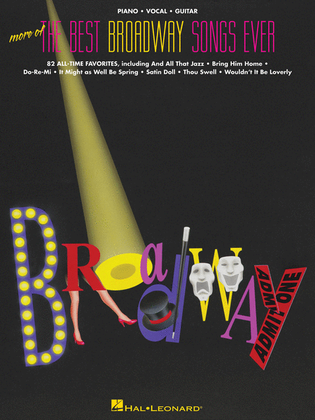 Book cover for More of the Best Broadway Songs Ever