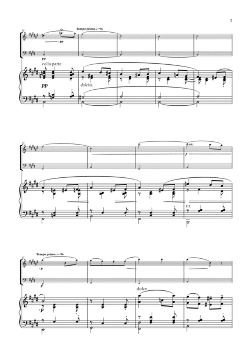 Edward Elgar - Salut d'Amour for Clarinet, Cello and Piano image number null