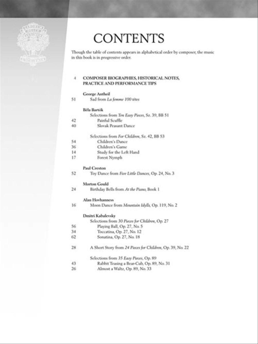 The 20th Century – Early Intermediate Level Piano Solo scores gallery preview page 4