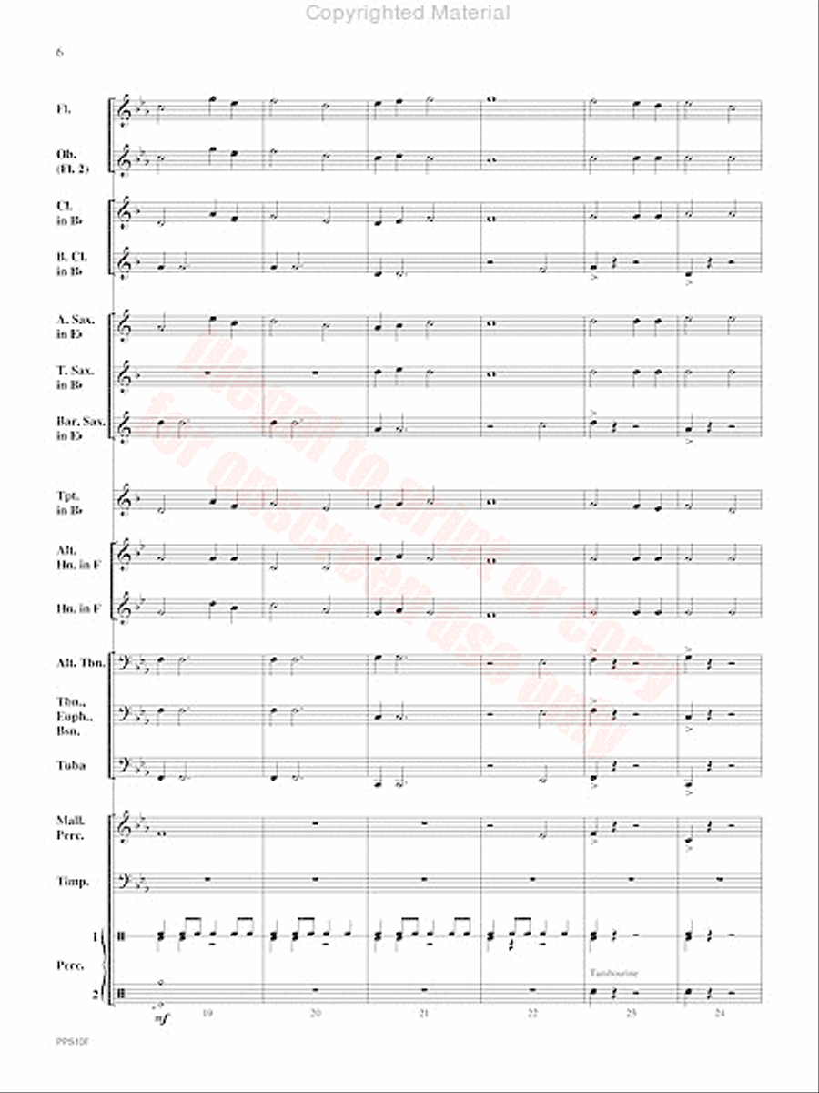 Mythos Concert Band scores gallery preview page 7