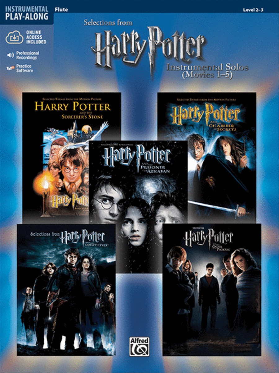 Harry Potter, Instrumental Solos (Movies 1-5) - Flute Flute Solo scores gallery preview page 1