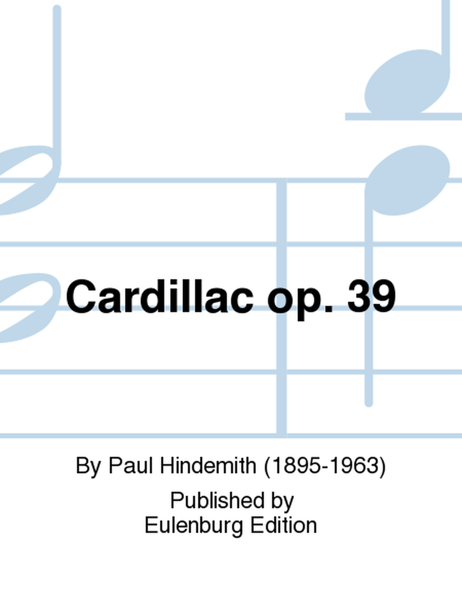 Cardillac op. 39
