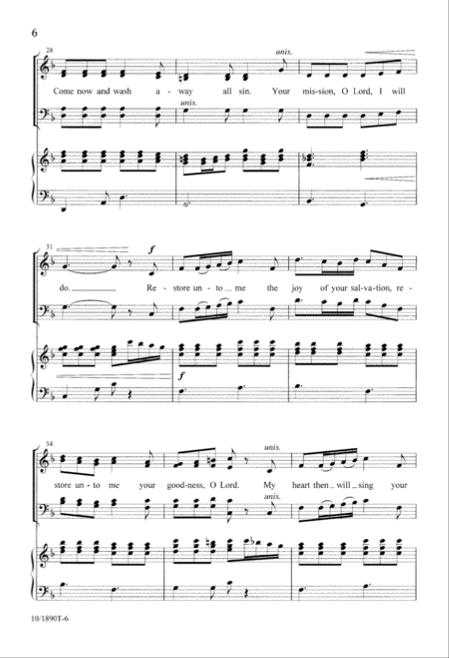 Restore the Joy Restore the Joy 4-Part scores gallery preview page 6