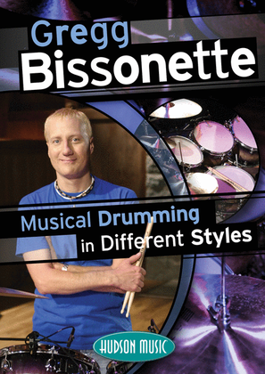 Book cover for Gregg Bissonette - Musical Drumming in Different Styles