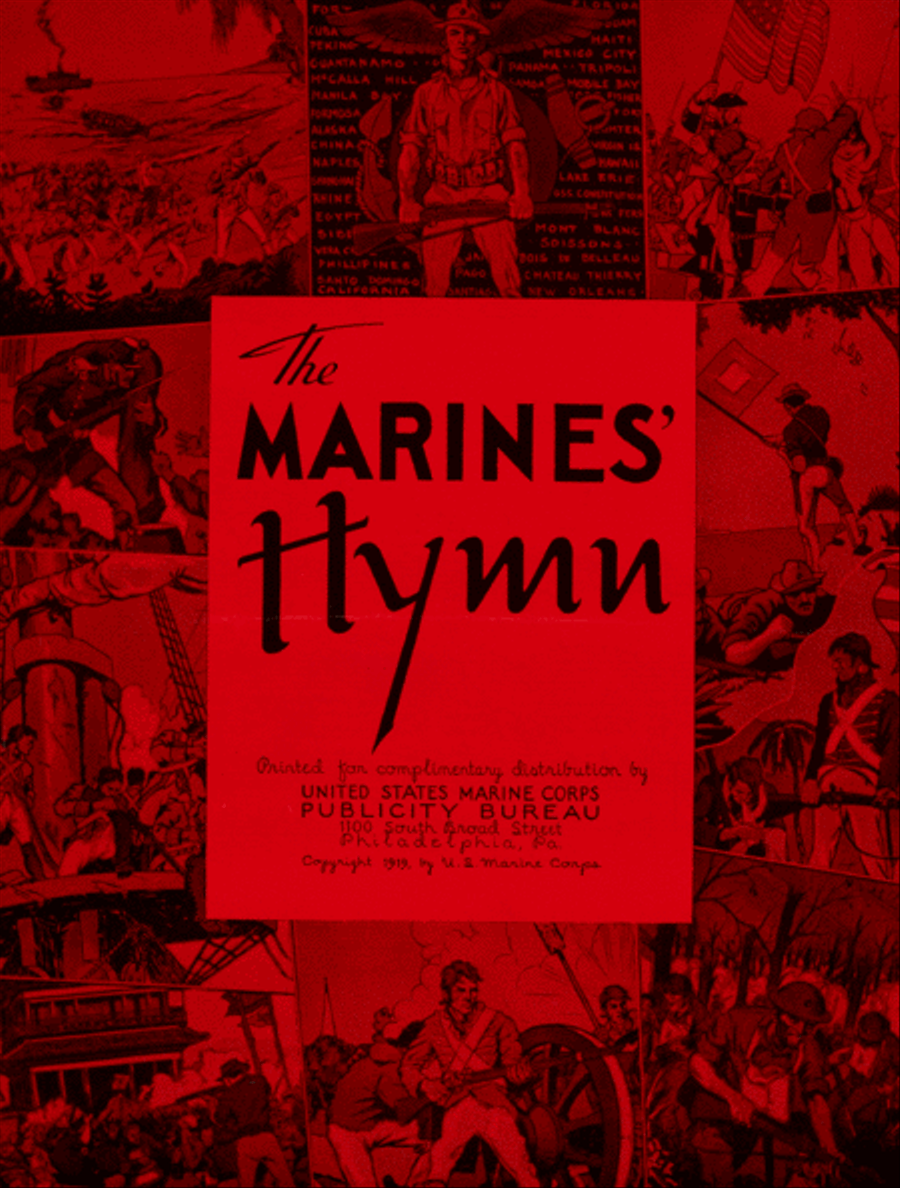 The Marines' Hymn Voice scores gallery preview page 1