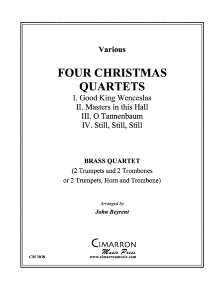 Four Christmas Quartets