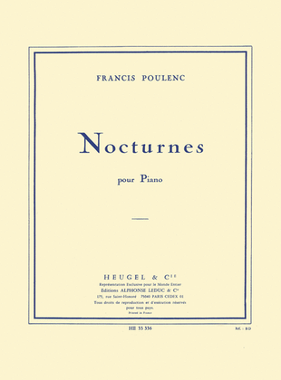Book cover for Nocturnes Recueil Piano