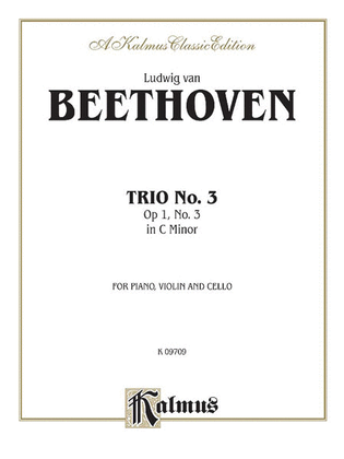 Book cover for Piano Trio No. 3 -- Op. 1, No. 3
