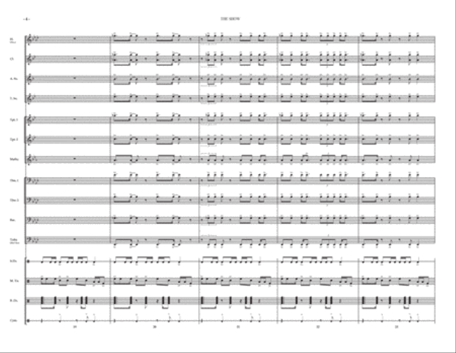 The Show Marching Band scores gallery preview page 4
