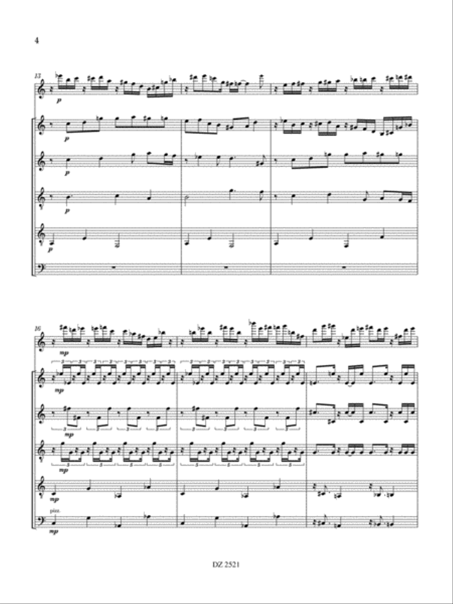 Paname Concerto Paname Concerto Orchestra scores gallery preview page 4
