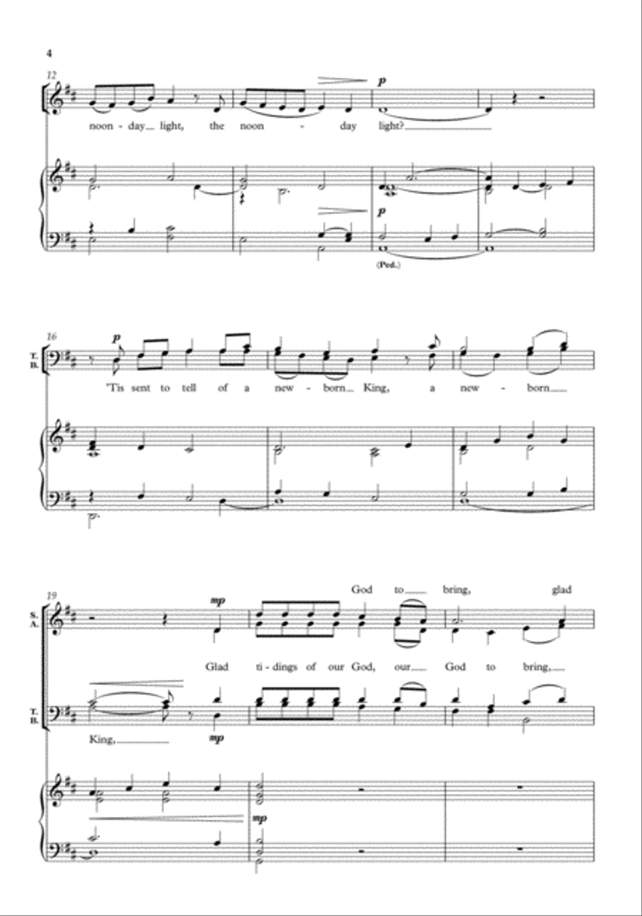 Epiphany Epiphany 4-Part scores gallery preview page 3