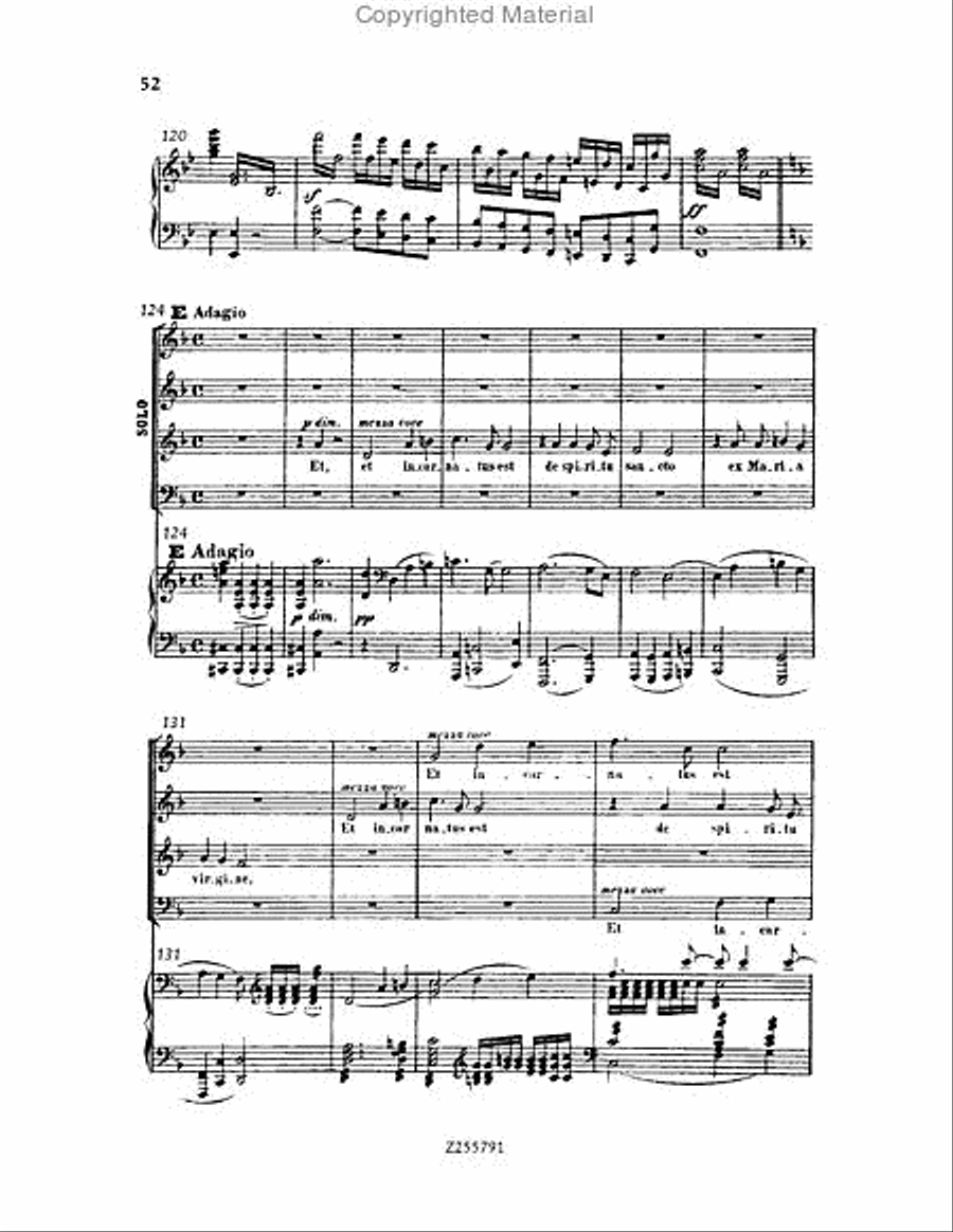 Missa Solemnis, Op.123 Choir scores gallery preview page 52