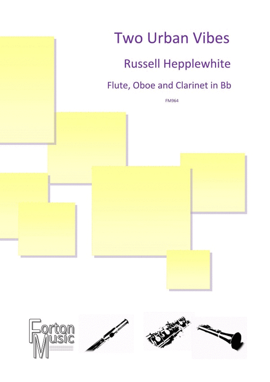 Two Urban Vibes Two Urban Vibes Clarinet scores gallery preview page 1