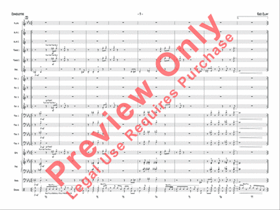 Red Clay Jazz Ensemble scores gallery preview page 26