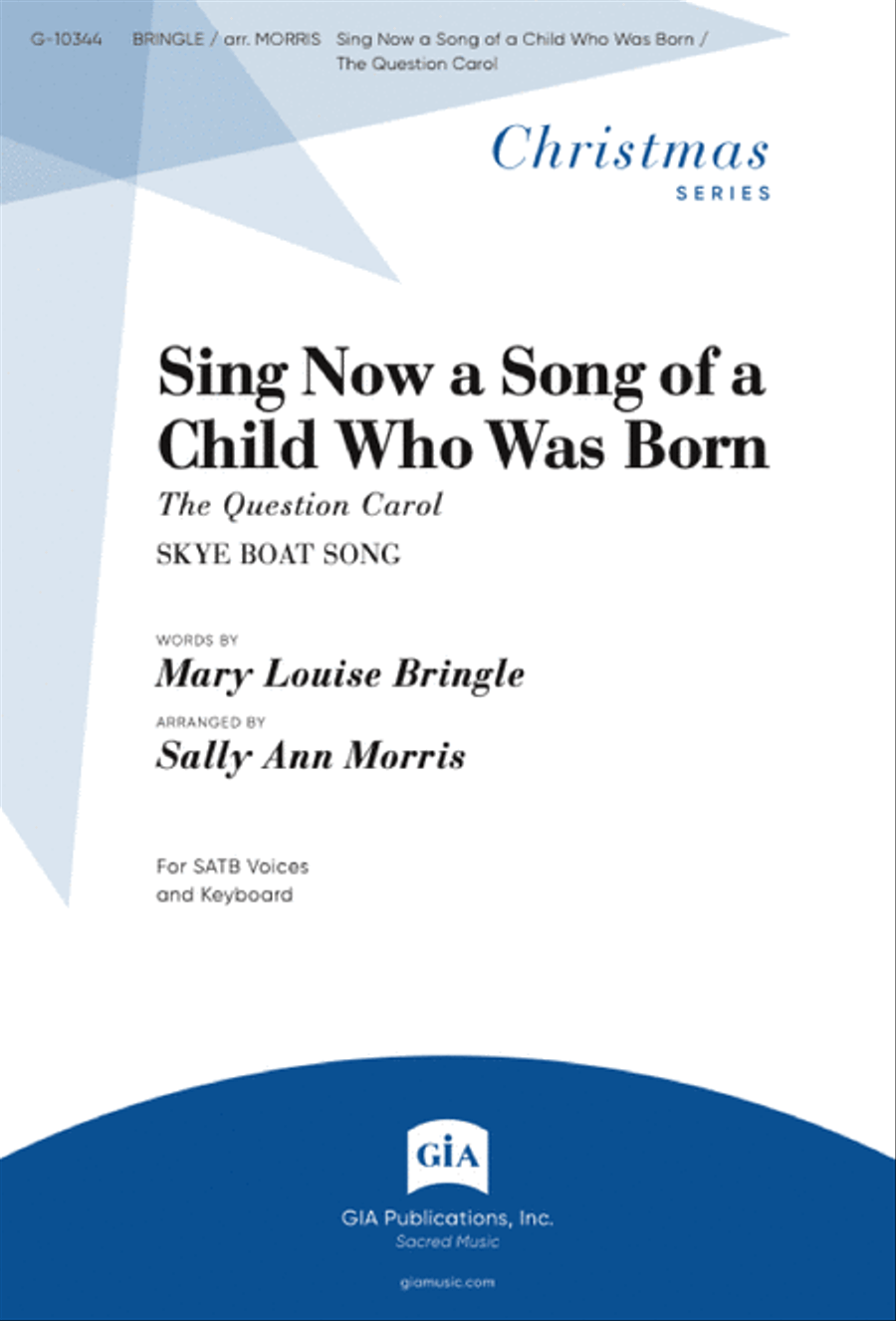 Sing Now a Song of a Child Who Was Born Flute scores gallery preview page 1
