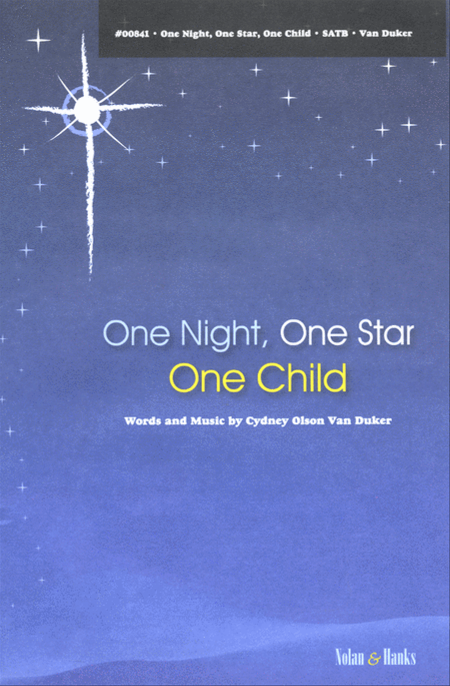 One Night, One Star, One Child - SATB 4-Part scores gallery preview page 1