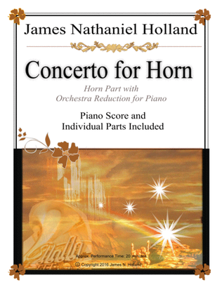 Concerto No. 1 for French Horn "Return to Valhalla" (with Horn Part/Piano Reduction)
