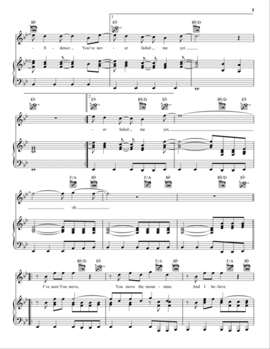 Do It Again Piano, Vocal, Guitar scores gallery preview page 3