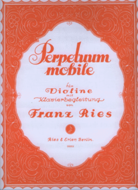 Perpetuum Mobile Op 34/5