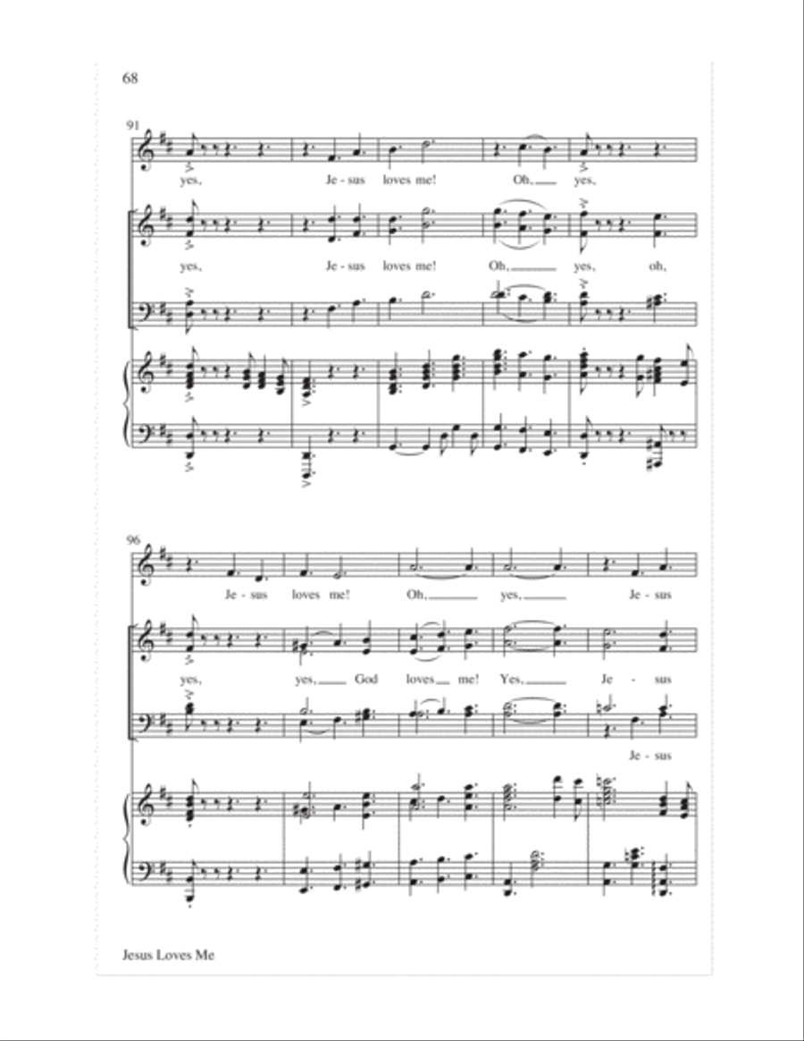 Let the Children Sing 4-Part scores gallery preview page 70