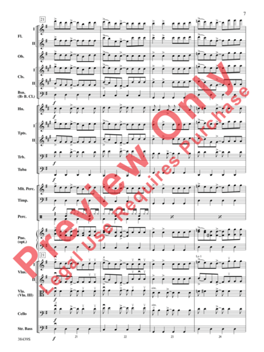 Born This Way Full Orchestra scores gallery preview page 8