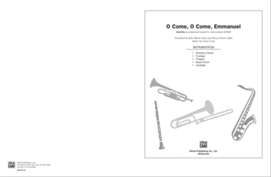 O Come, O Come, Emmanuel Choir scores gallery preview page 1