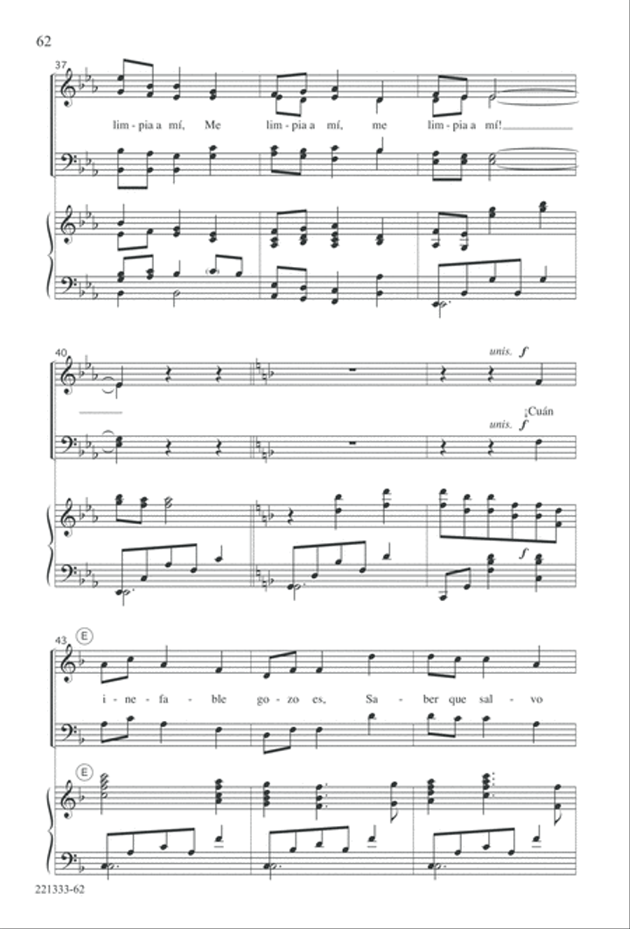 Siervos de Jesus Siervos de Jesus 4-Part scores gallery preview page 66