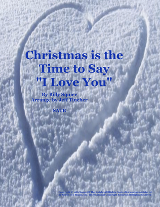 Book cover for Christmas Is The Time To Say I Love You
