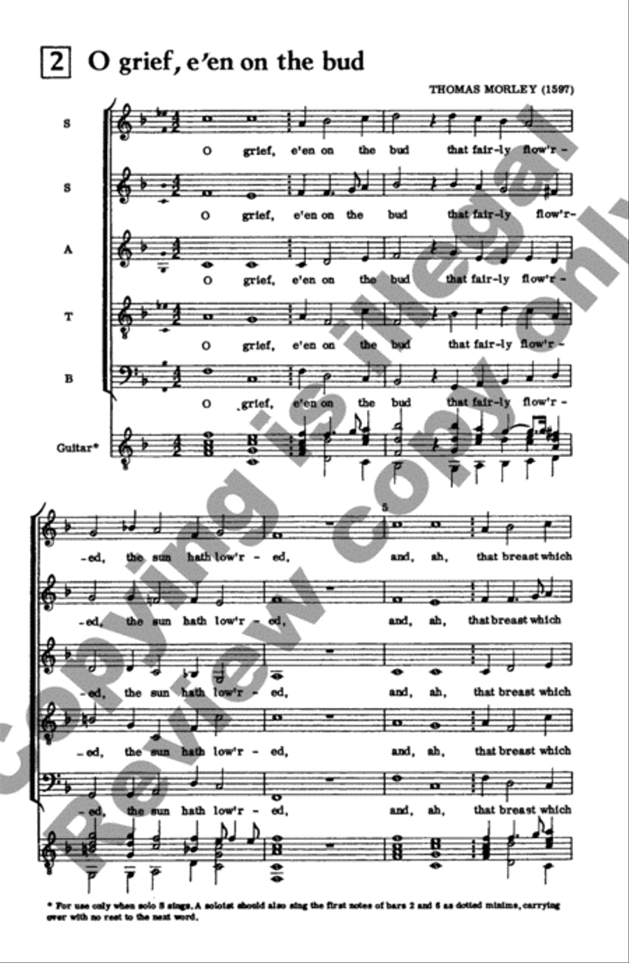 Invitation to Madrigals, Book 7 SSATB scores gallery preview page 7