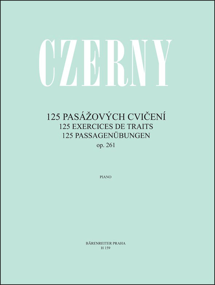 125 Passagen-Übungen in kürzeren und ausgeführteren kleinen Sätzen, op. 261