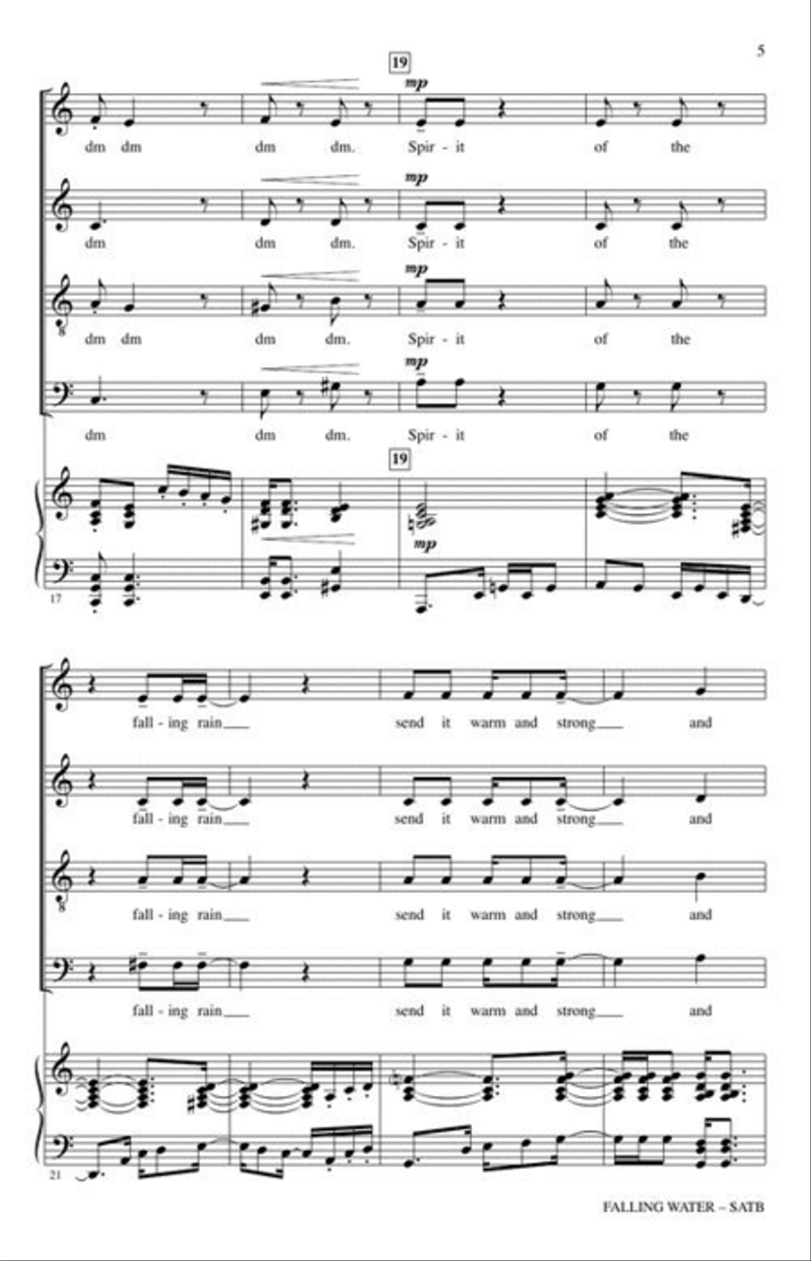 Falling Water 4-Part scores gallery preview page 4