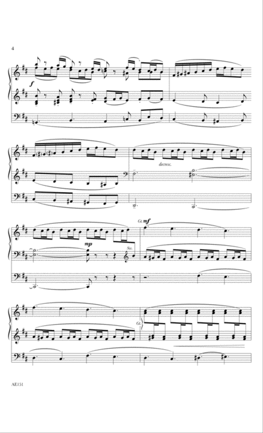 Carillon on a Ukrainian Carol Organ scores gallery preview page 3