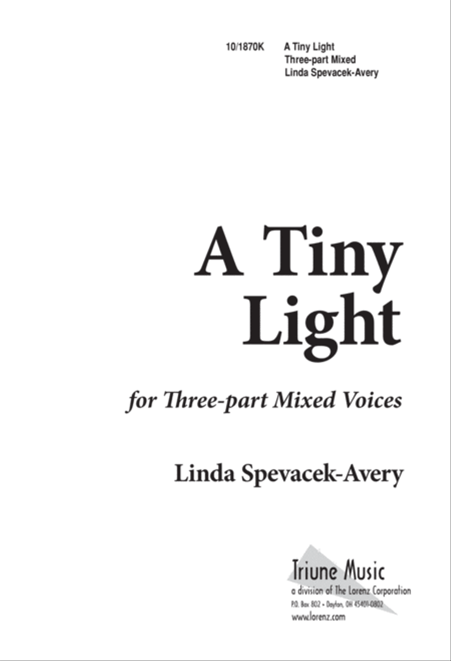 A Tiny Light 3-Part scores gallery preview page 2