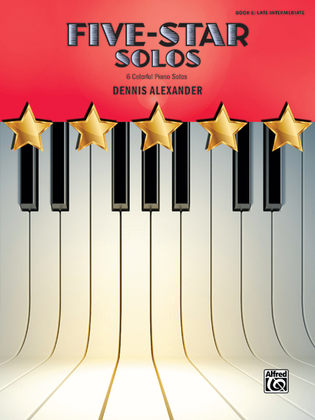 Book cover for Five-Star Solos, Book 6