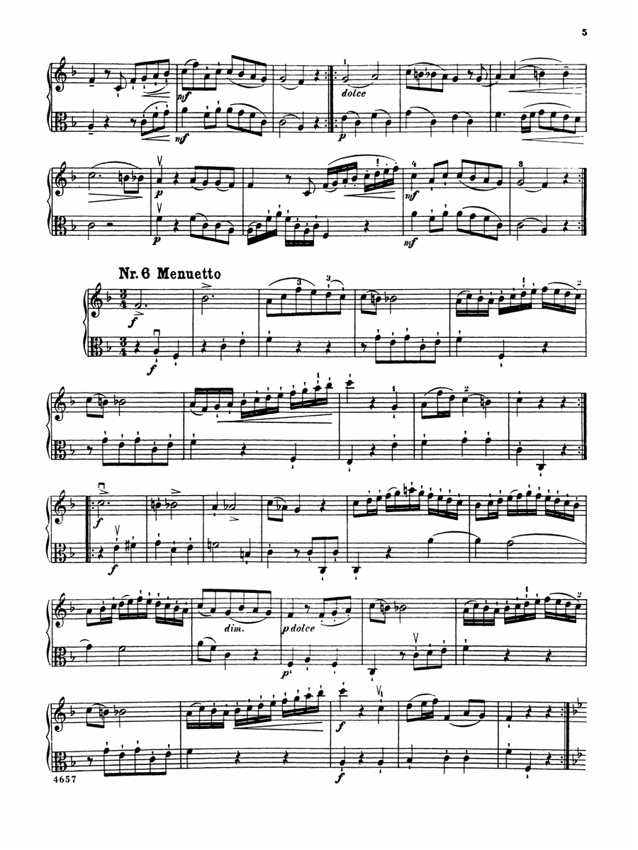 Mozart: Twelve Duets, K. 487 (Arranged)