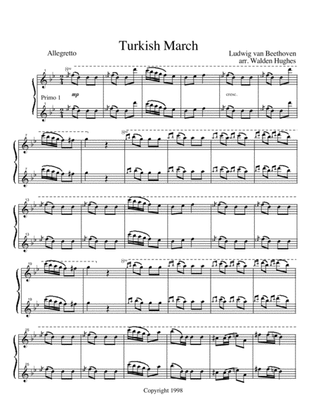 Beethoven's Turkish March Piano Quartet (2 Pianos 8 Hands)