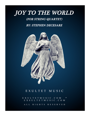 Book cover for Joy To The World (for String Quartet and Piano)