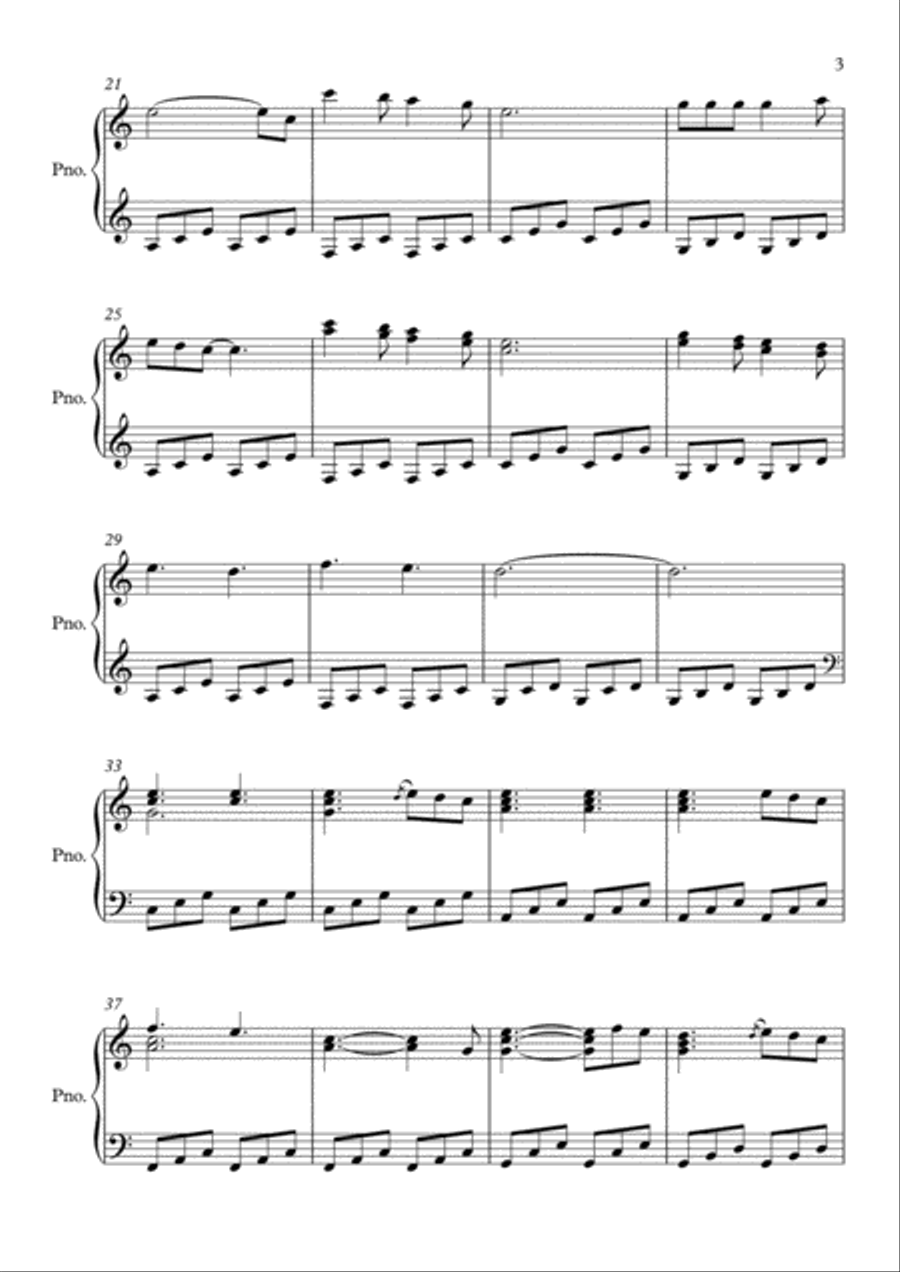Perfect Piano Solo scores gallery preview page 3