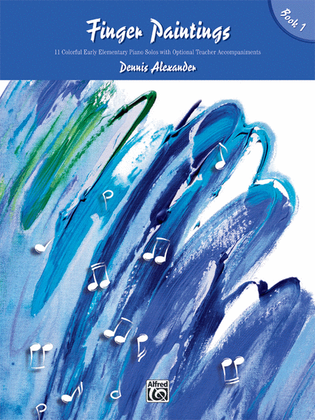 Book cover for Finger Paintings, Book 1