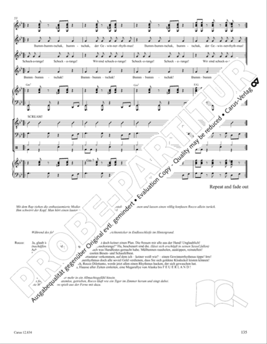 Schockorange Choir scores gallery preview page 136